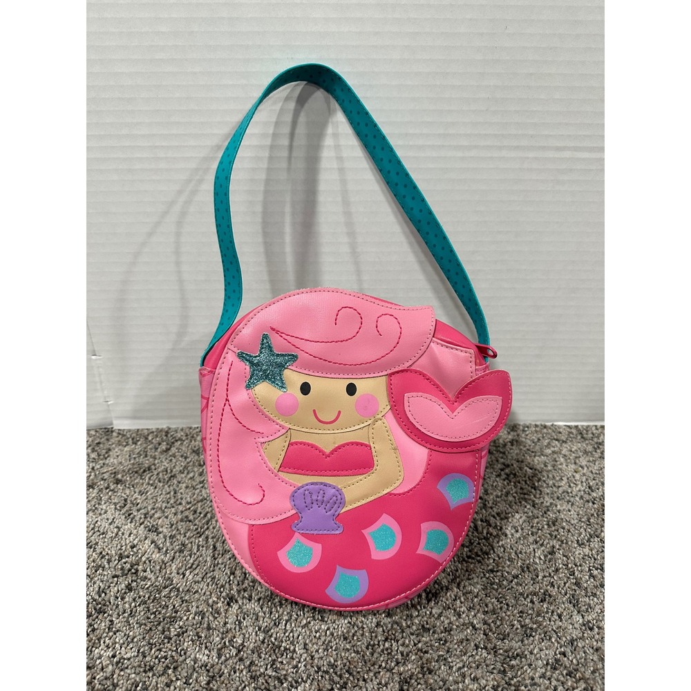 Shoulder Bag Stephen Joseph Girls Pink Excellent Mermaid Glitter OS